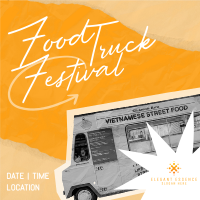 Food Truck Festival Instagram Post