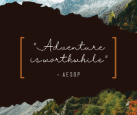 Adventure Facebook Post