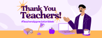 Teacher Appreciation Week Facebook Cover Image Preview