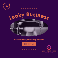 Leaky Business Instagram Post Design