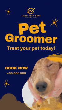 Professional Pet Groomer Instagram Story