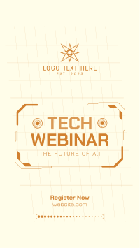 Tech Webinar Instagram Story