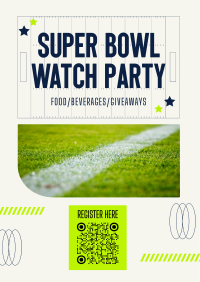 Super Bowl Sport Flyer