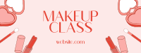 Beginner Make Up Class Facebook Cover Design