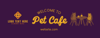 Pet Cafe Opening Facebook Cover