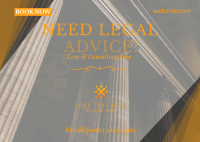 Legal Adviser Postcard