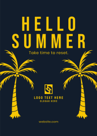 Time For Summer Poster