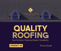 Trusted Quality Roofing Facebook Post