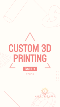 3d Printing Services Instagram Story