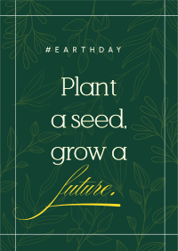 Plant a seed Flyer