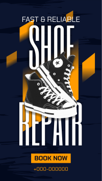 Shoe Repair Service Instagram Reel Design