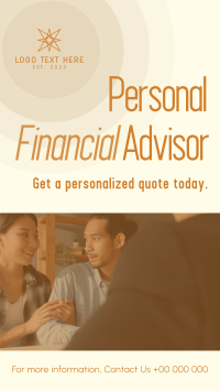 Financial Advisor Facebook Story