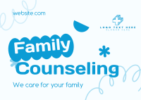 Professional Family Consultations Postcard