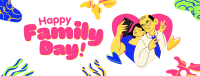 Quirkly Doodle Family Facebook Cover