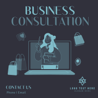 Online Business Consultation Instagram Post