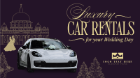 Luxury Wedding Car Rental Facebook Event Cover