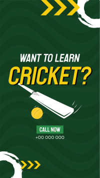 Time to Learn Cricket Instagram Reel