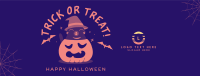 Halloween Cat Facebook Cover Image Preview