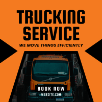 Trucking & Logistics Instagram Post