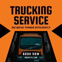 Trucking & Logistics Instagram Post Image Preview