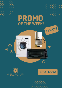 Home Appliances Promo  Flyer