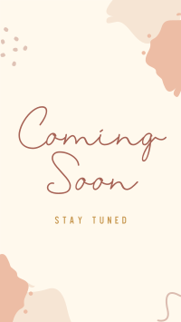 Fancy Coming Soon YouTube Short Design