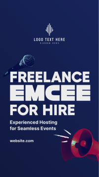 Freelance Emcee Hiring Instagram Reel Design