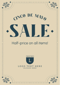 Cinco Party Sale Flyer