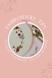 Embroidery Sale Pinterest Pin