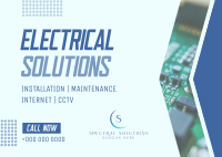 Electrical Solutions Postcard Image Preview