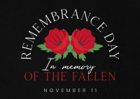 Day of Remembrance Postcard