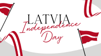 Latvia Independence Flag Facebook Event Cover