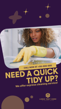 Quick Cleaning Service TikTok Video