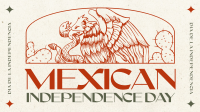 Retro Mexican Independence Day Animation