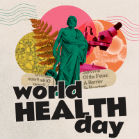 World Health Day Collage Linkedin Post