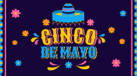 Colorful Hat in Cinco De Mayo Facebook Event Cover