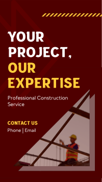 Construction Experts Instagram Reel Image Preview