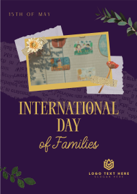 Day of Families Scrapbook Flyer