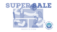 Super Sale in Sporting Goods Facebook Event Cover