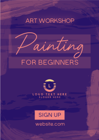 Painting for Beginners Poster