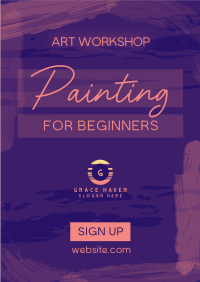 Painting for Beginners Poster Image Preview