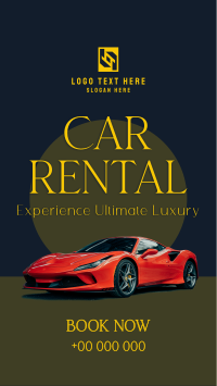 Lux Car Rental Instagram Reel Image Preview