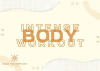 New Ways to Workout Postcard Image Preview