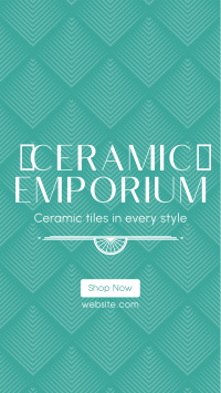 Ceramic Emporium Instagram Reel Design