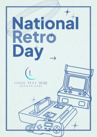 Unique Retro Day  Poster