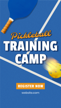 Pickleball Training Camp Instagram Reel Image Preview