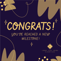 To Your New Milestone Instagram Post Design