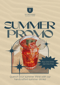 Modern Summer Promo Flyer