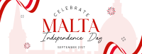 Celebrate Malta Freedom Facebook Cover Design