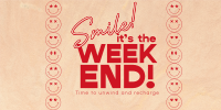 Smile Weekend Quote Twitter Post